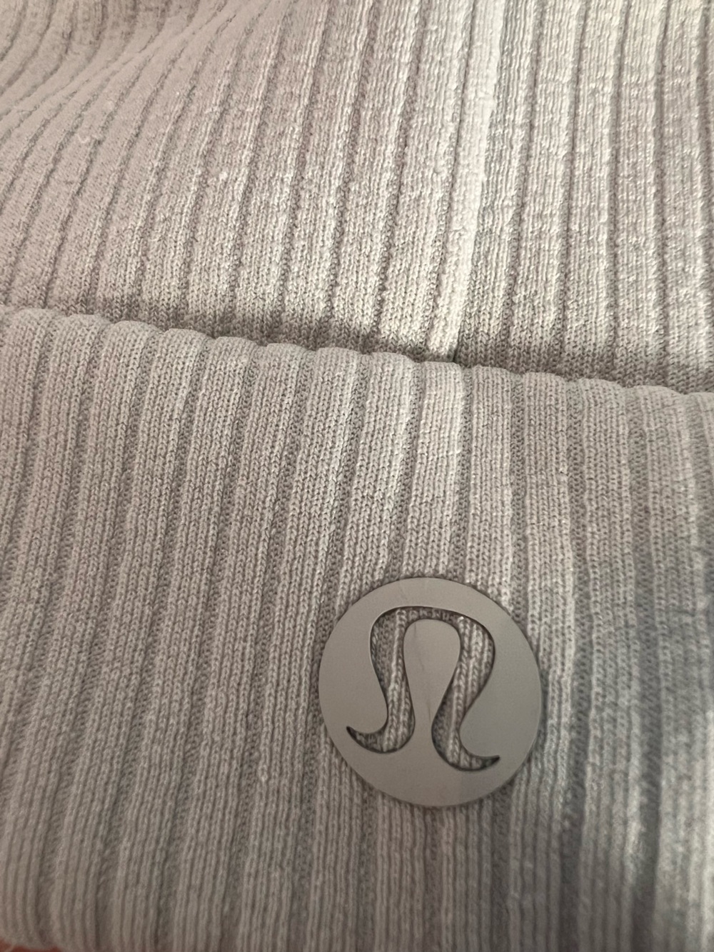Lululemon Ribbed Softstreme Mockneck Cropped Tank Top Bone Women’s Small - Picture 14 of 14